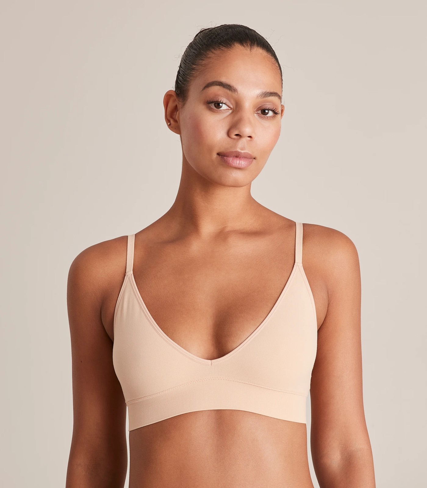 Seamless Bralette - Nude