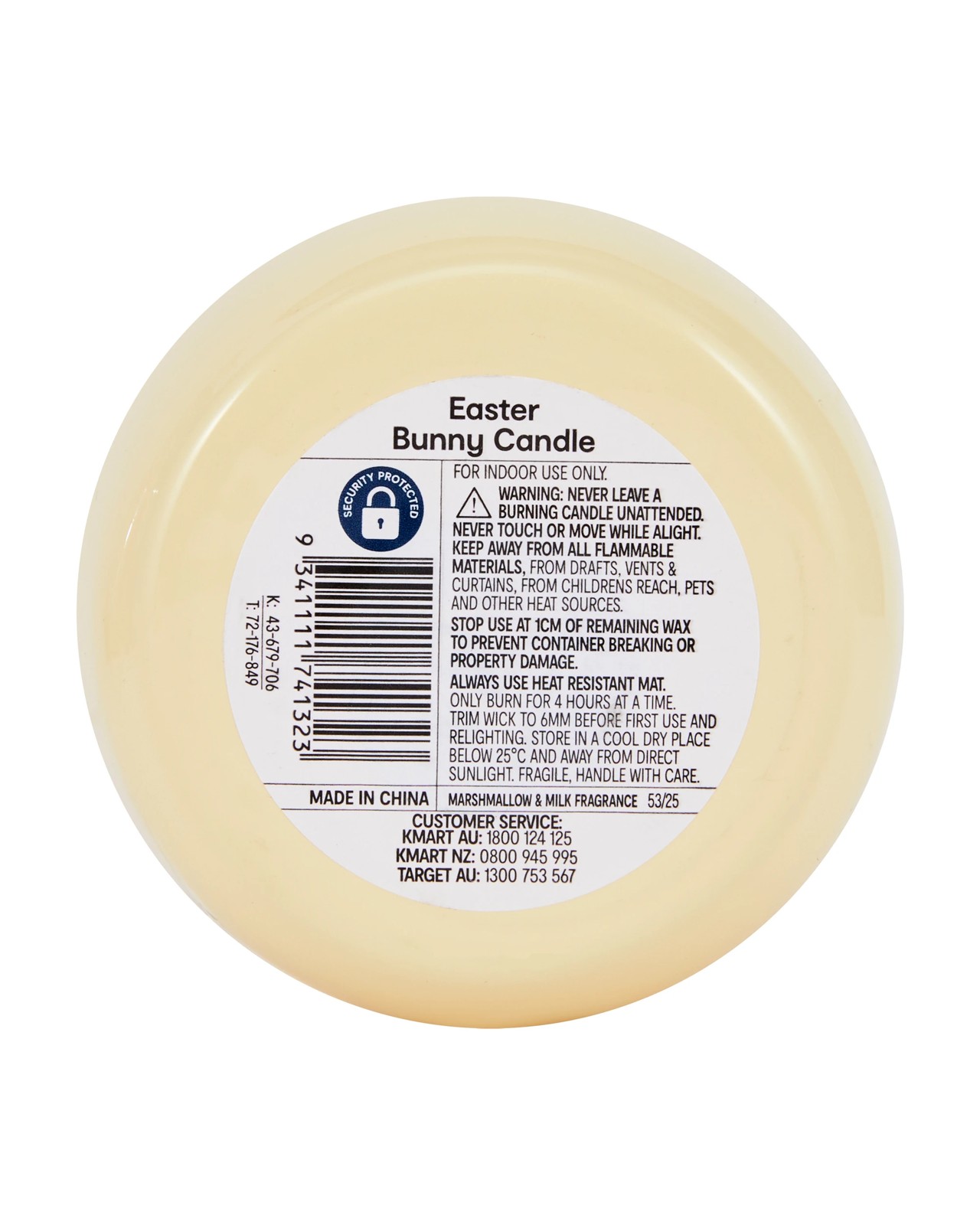 Anko Easter Bunny Candle 6 of 6