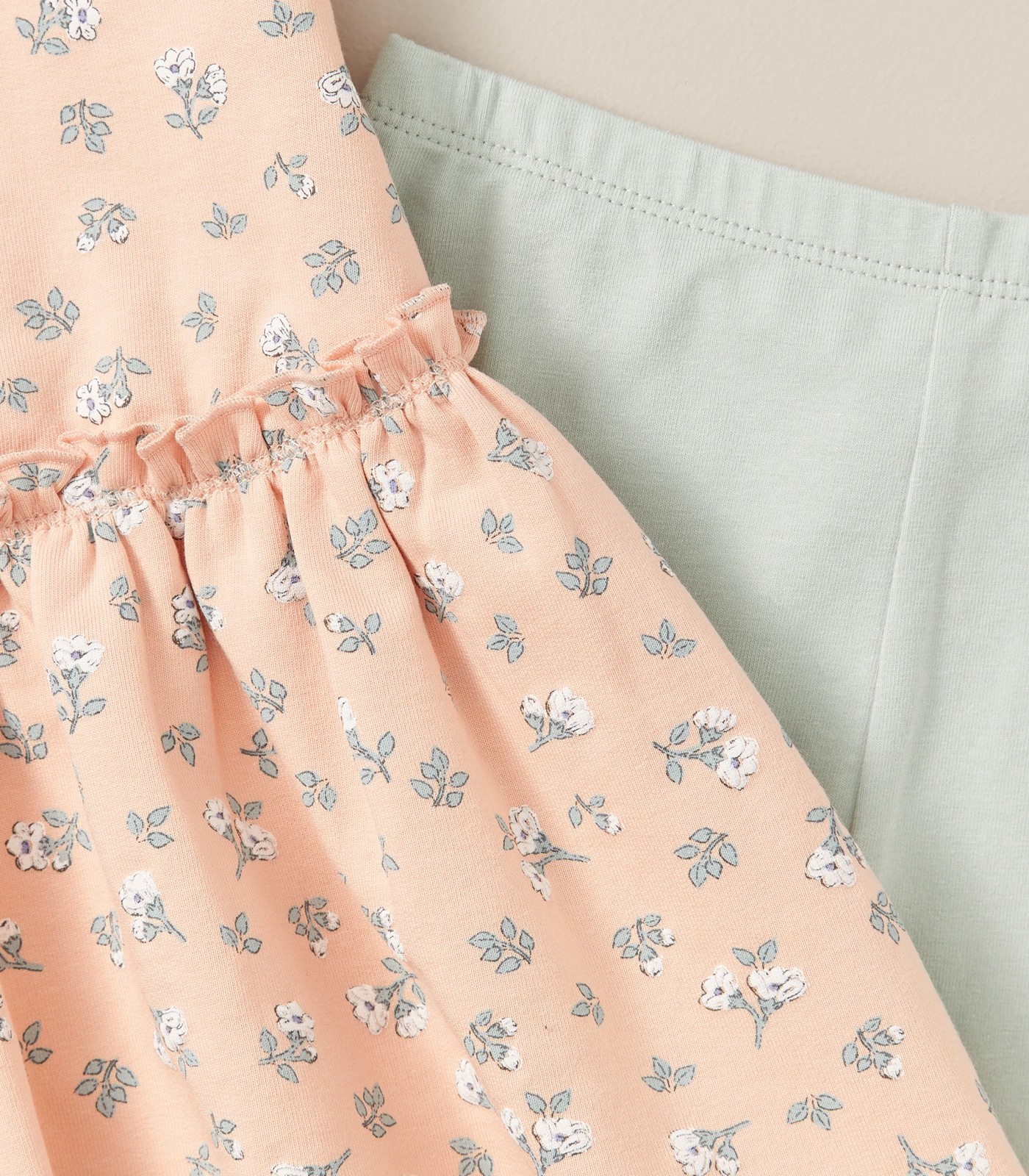 2 Piece Baby Dress and Leggings Set 4 of 5