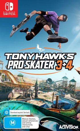 Tony Hawk's Pro Skater 3 + 4 - Nintendo Switch