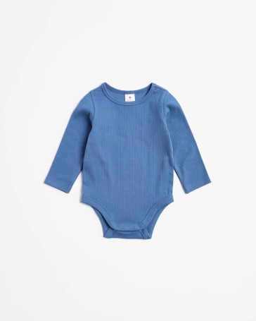 Baby Organic Cotton Rib Bodysuit