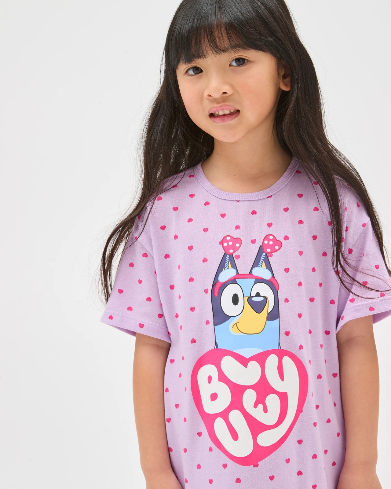 Bluey Younger Girls Short Sleeve Nightie 3 of 5