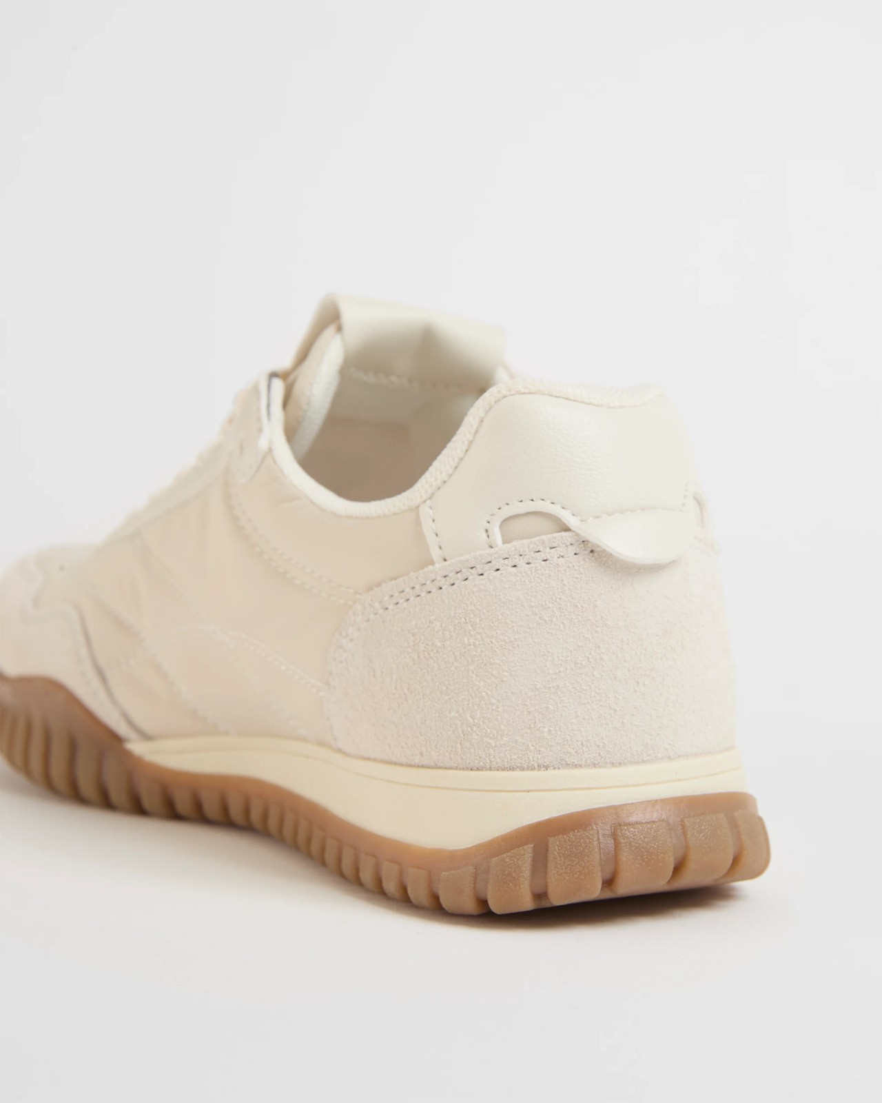 Nylon Retro Sneakers - Rita - Light Taupe 3 of 3