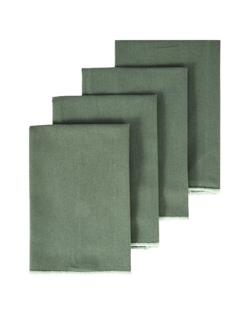 Anko 4 Green Napkins