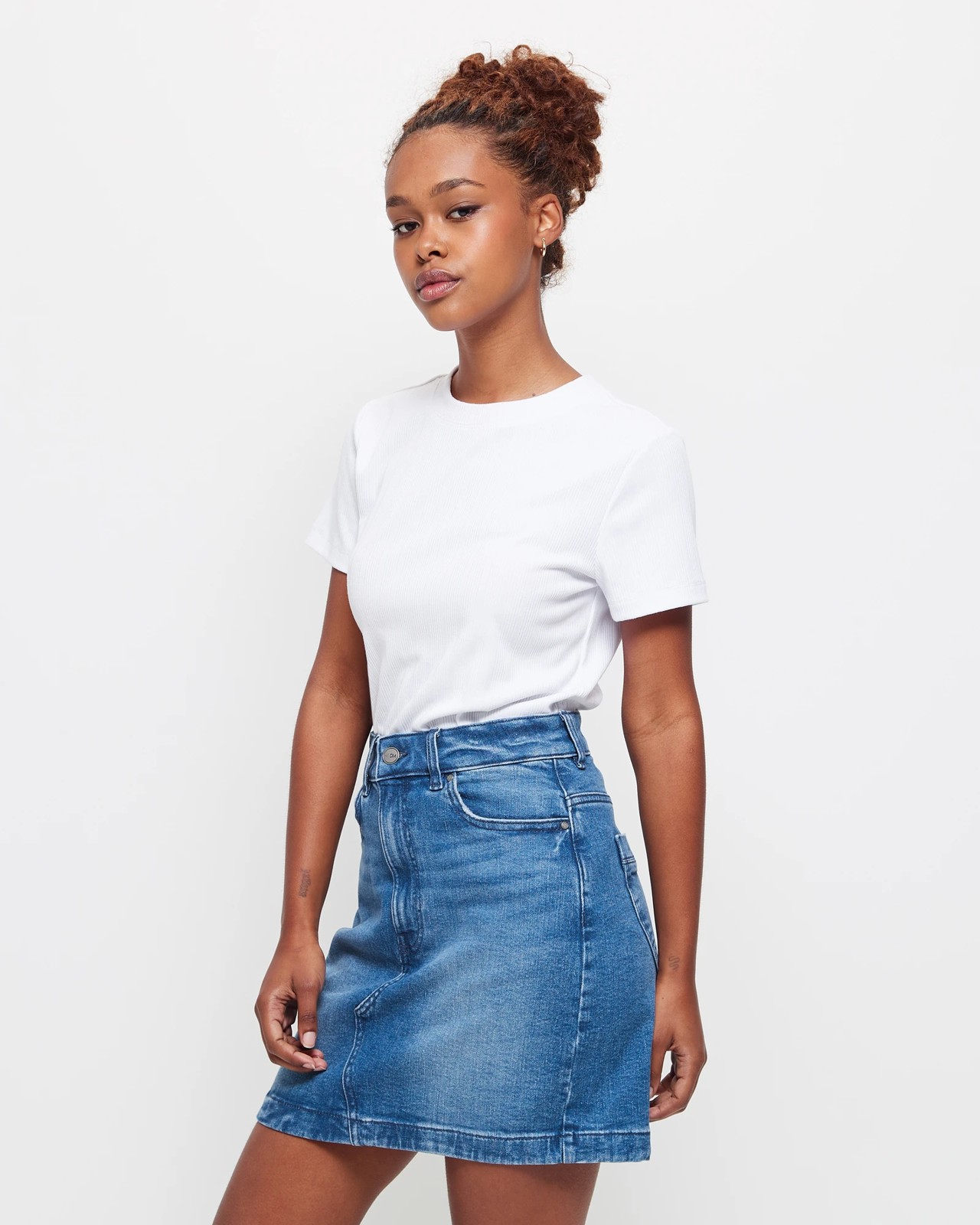 Petites Denim Skirt - Dannii Minogue | Target Australia