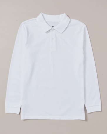 Long Sleeve Polo Top