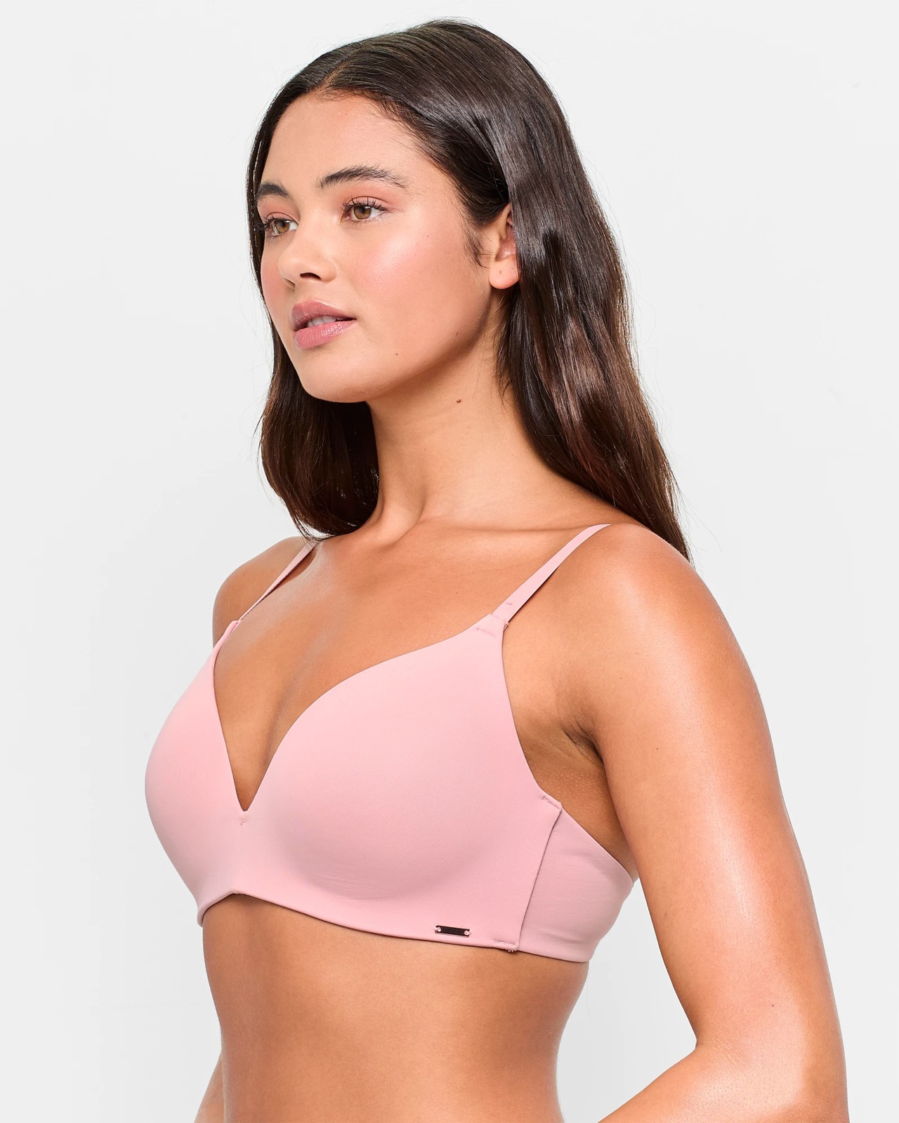 2 Pack Wirefree T-Shirt Bras - Soft Rose/Bare Beauty 2 of 4