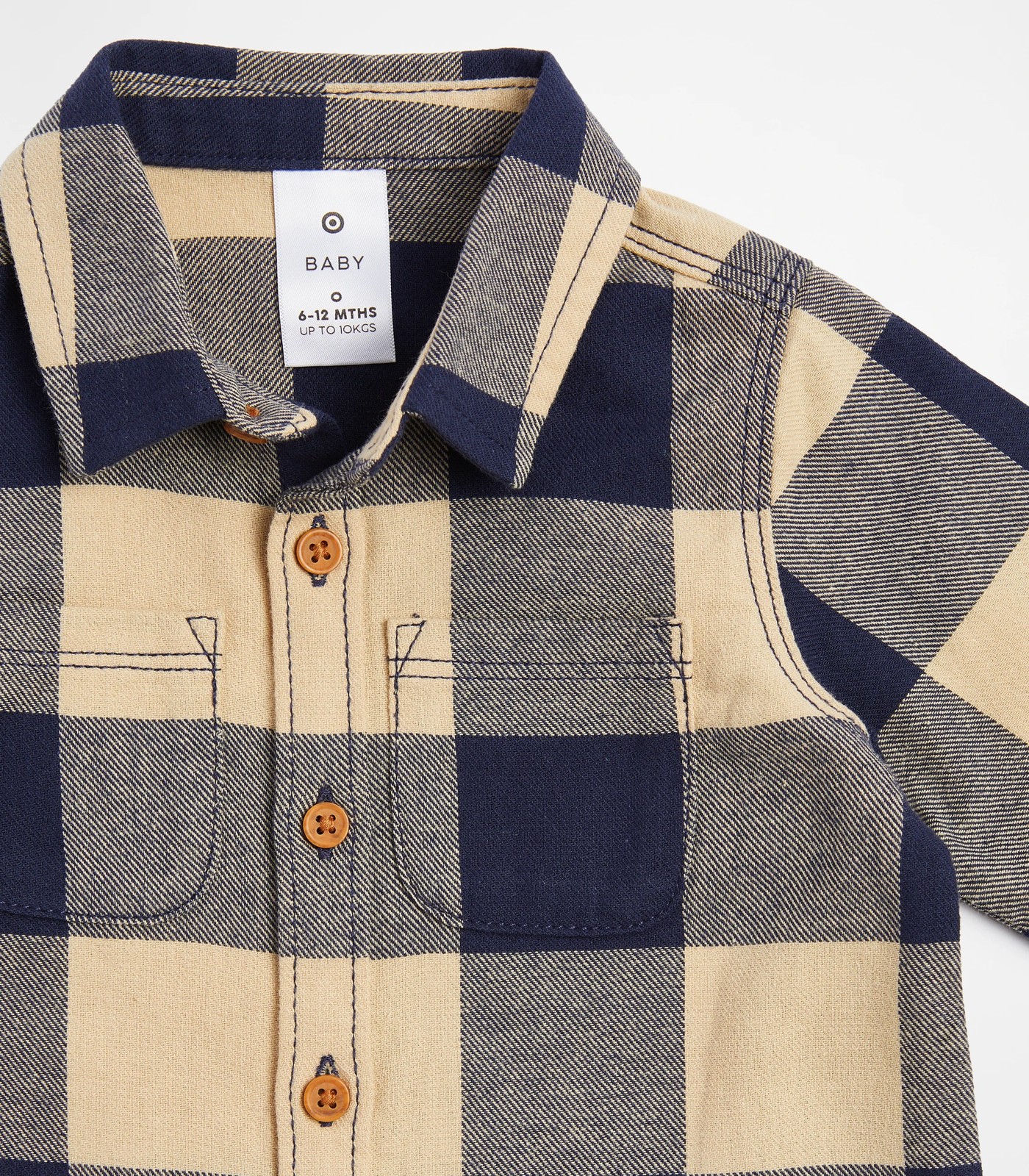 Baby Flannelette Check Shirt 2 of 3