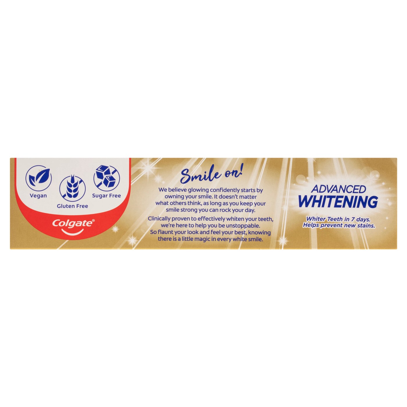 Colgate Advance Whitening Tartar Control Fluoride Toothpaste 2 of 5