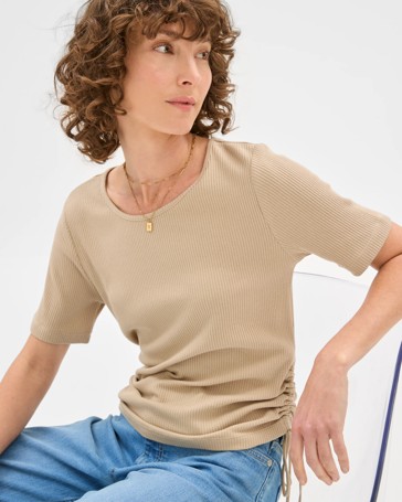 Ruched T-Shirt