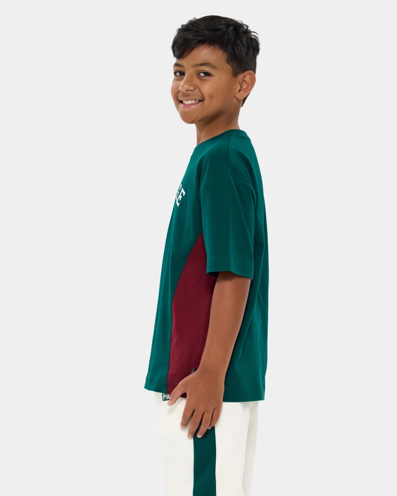 Fila Big Boys Michael Heritage T-Shirt - Green 3 of 6