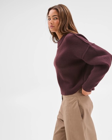 Lily Loves Sleeve Detail Knit Jumper