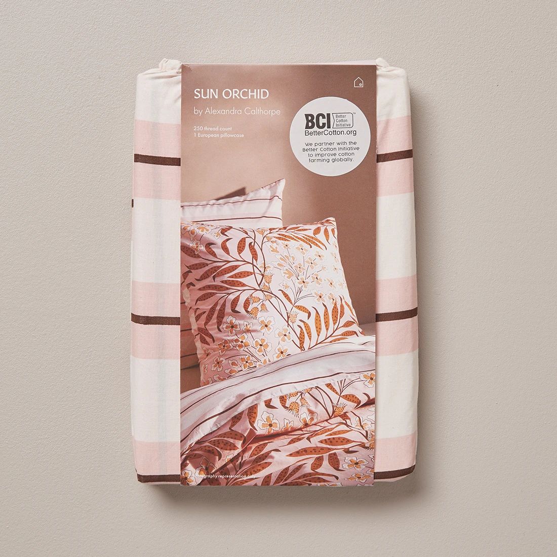 Alexandra Calthorpe Sun Orchid European Pillowcase Target Australia