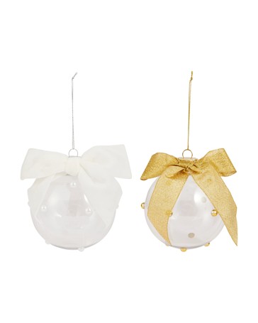 Anko Embellished Bauble - Assorted