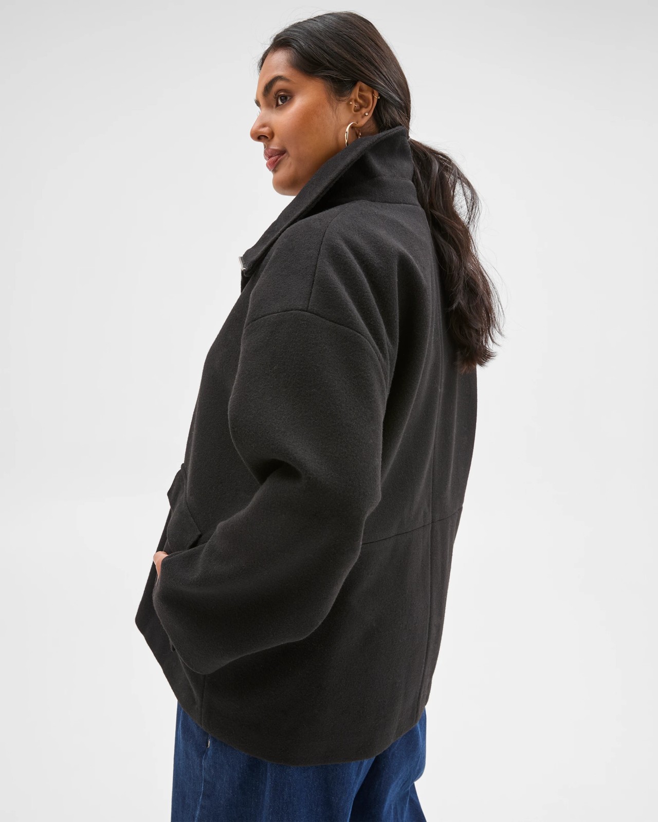 Plus Size Zip Through Jacket 6 of 6