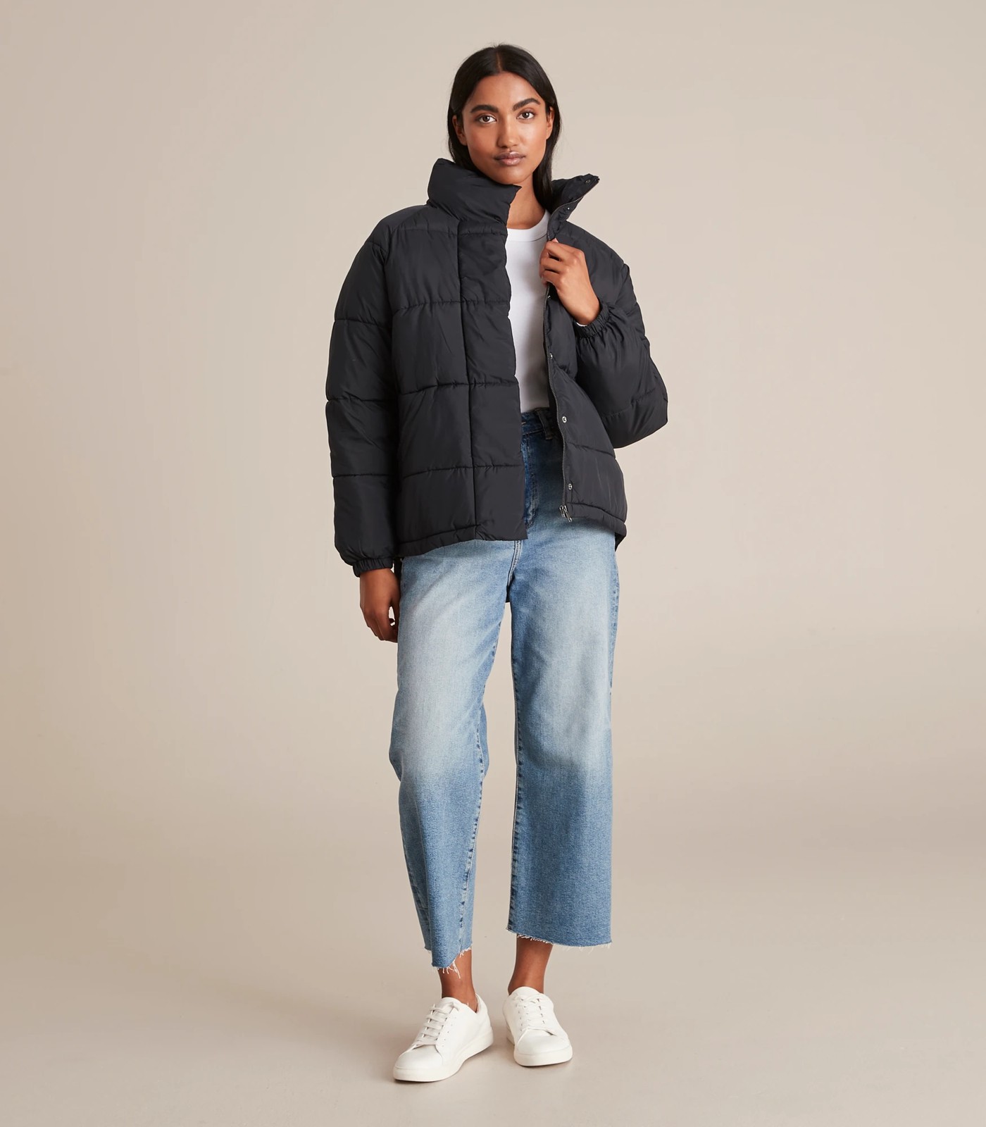 Oversized raglan cheap puffer jacket