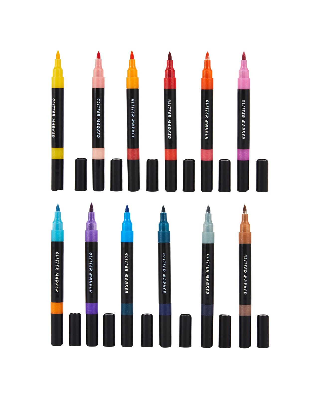 Anko 24 Pack Glitter Dual Tip Markers 4 of 6
