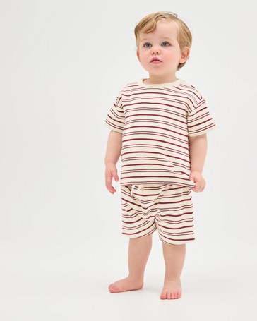 Baby Organic Cotton 2 Pack Waffle T-Shirts