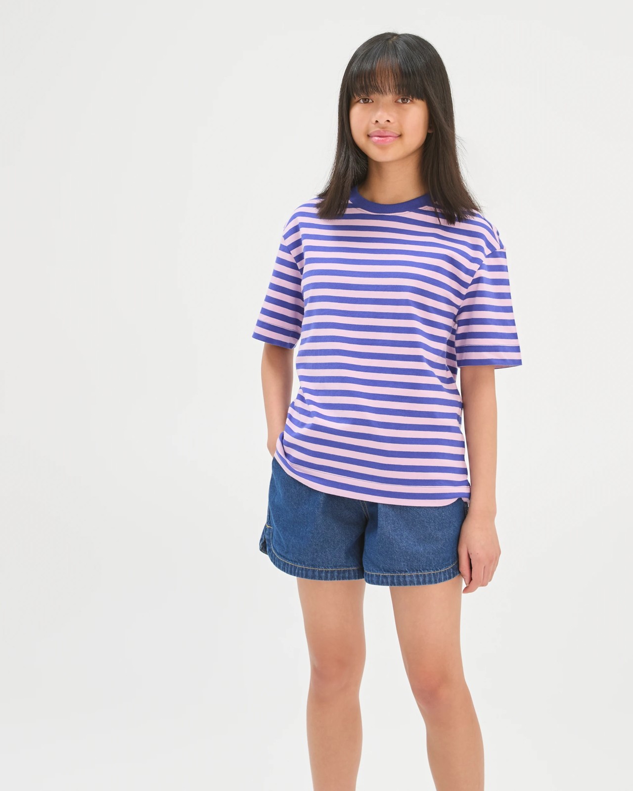 Organic Cotton Heavyweight Oversized T-Shirt - Multi 2 of 6