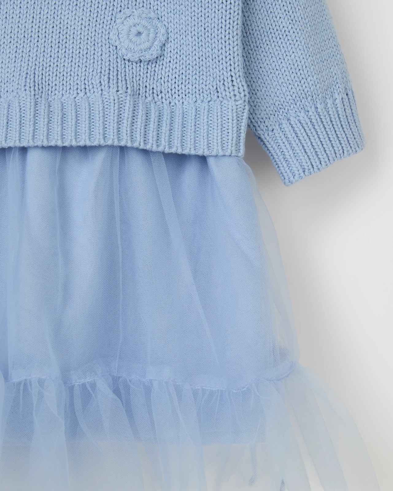 Baby Australian Cotton Knit Jumper Tutu Dress 3 of 3