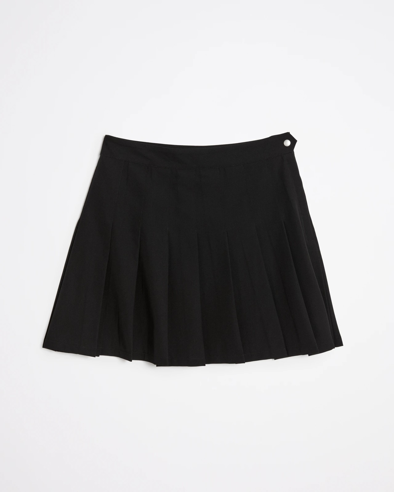 Black pleated 2024 mini skirt australia