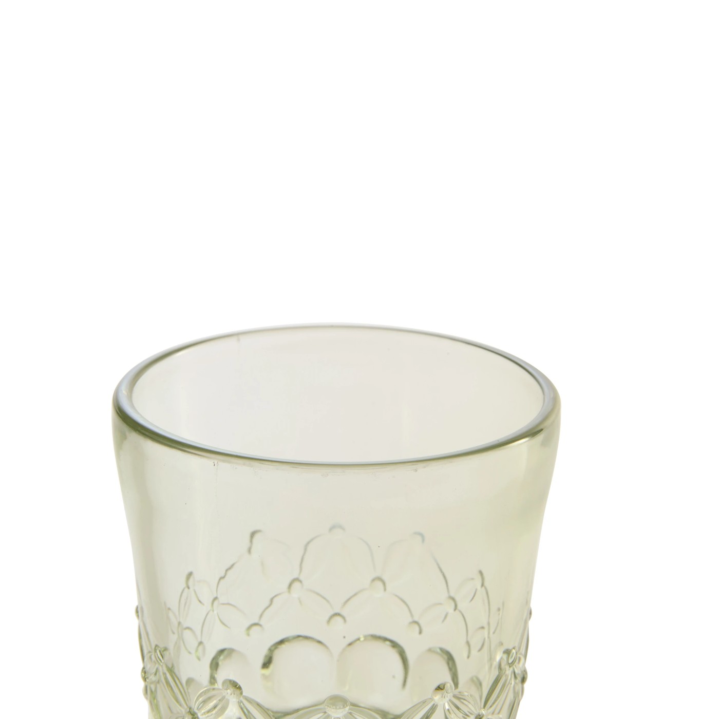 Anko 6 Green Flora Tumbler Glasses 5 of 6