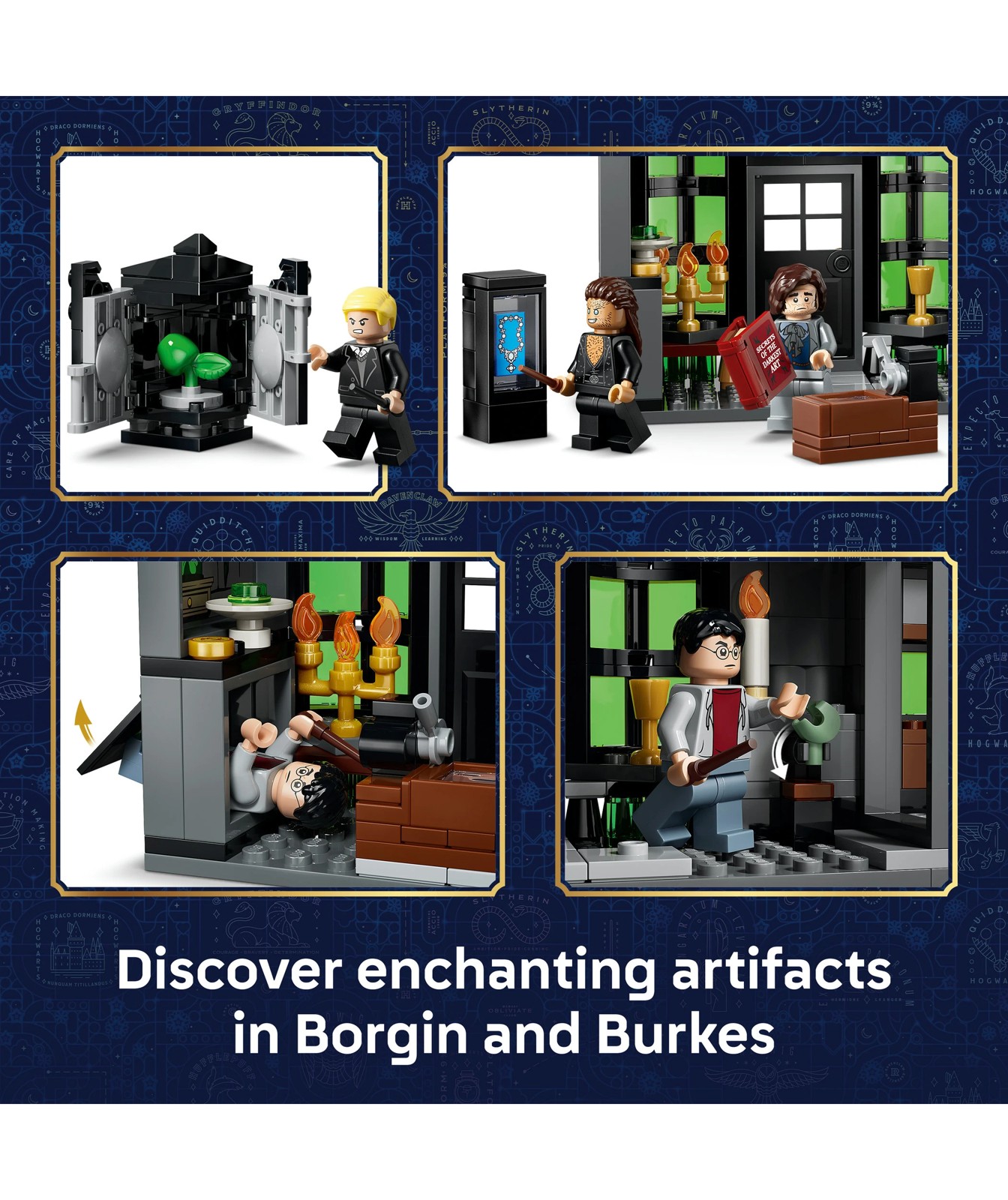 Pre-Order LEGO® Harry Potter TM Knockturn Alley™ Wizarding Shops 76471 3 of 6