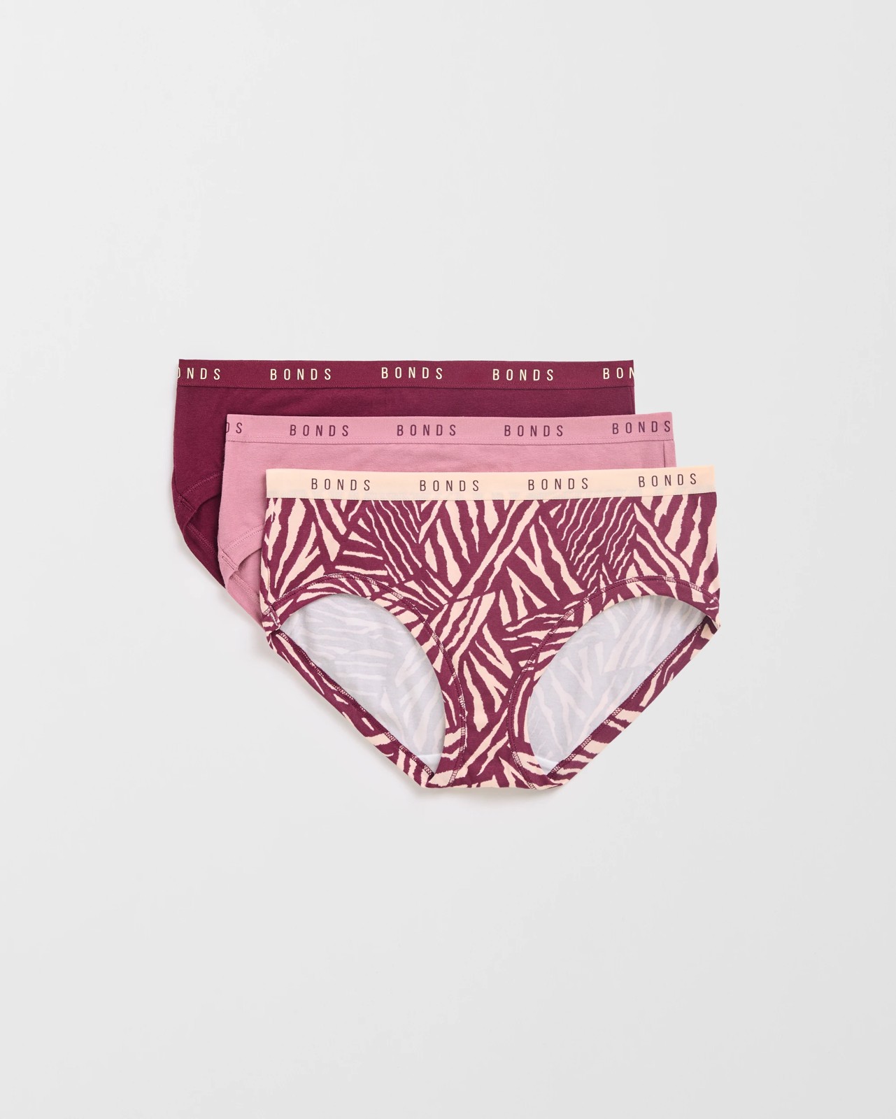 Bonds 3 Pack Cottontails Midi Briefs 2 of 5