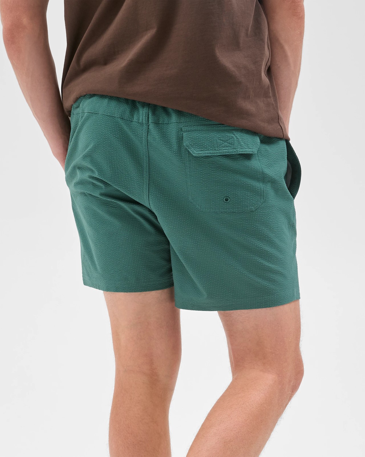 Seersucker Swim Volley Shorts 5 of 5