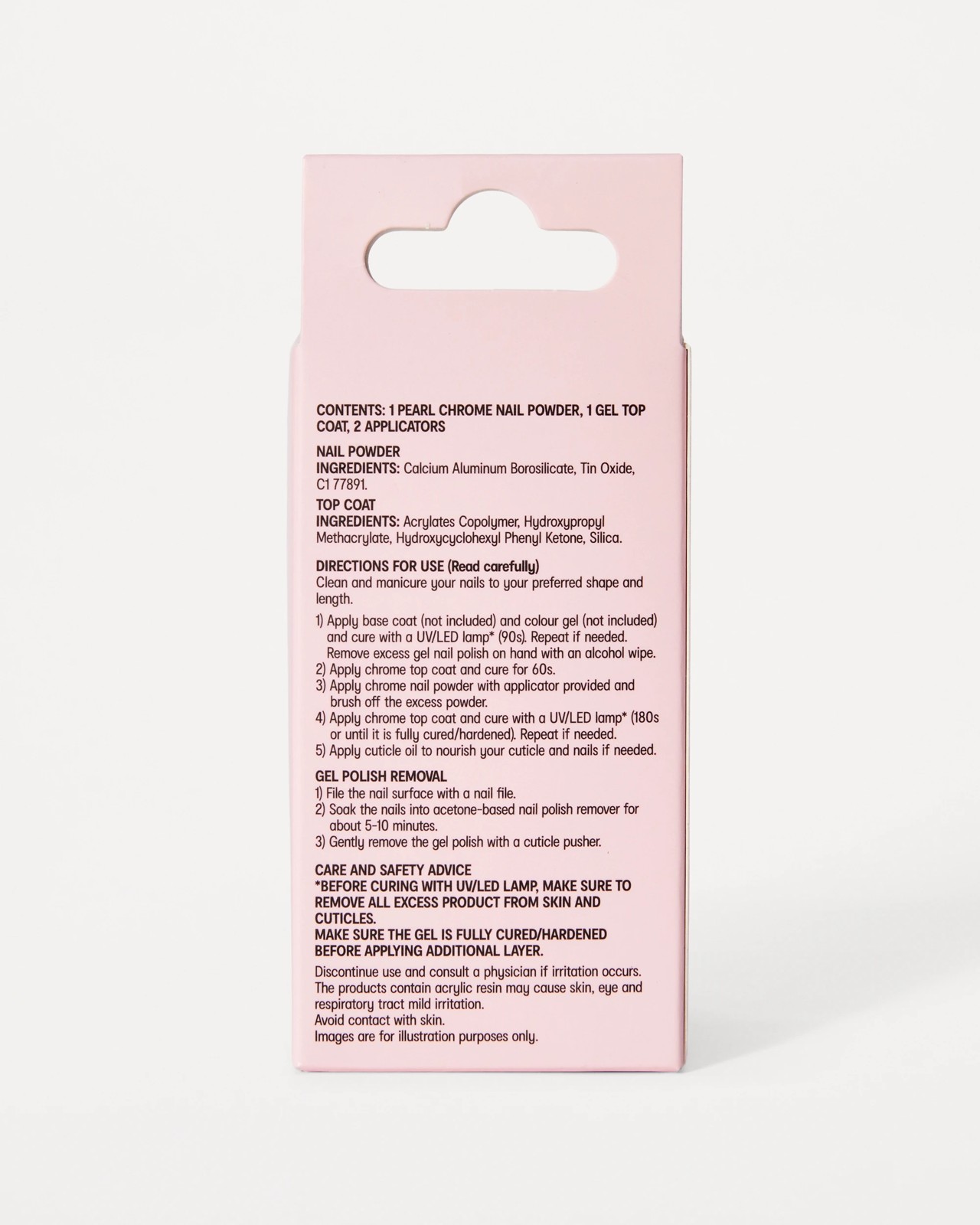 OXX Beauty Chrome Powder Nail Set 5 of 5