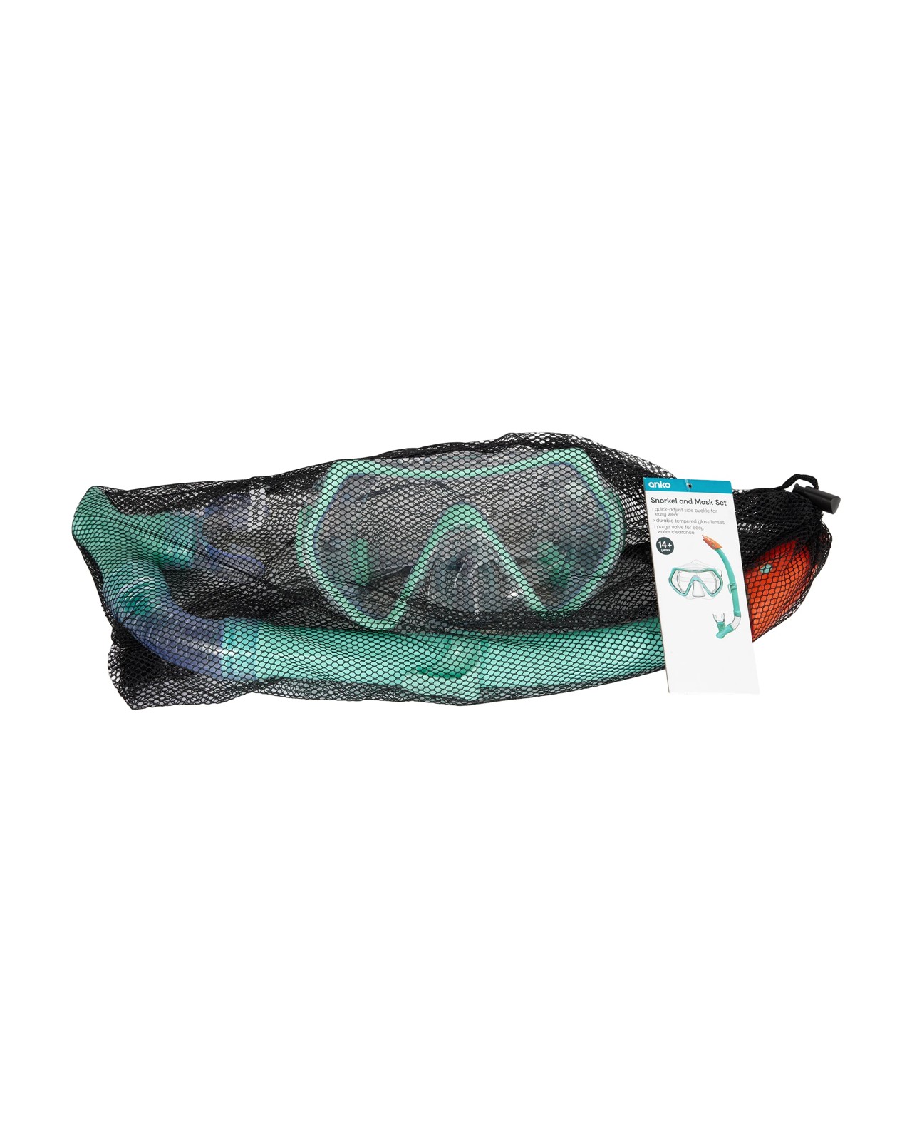 Anko Snorkel and Mask Set 4 of 4