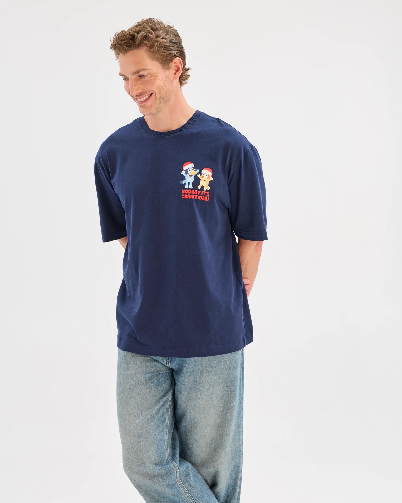 Bluey Australian Cotton Christmas T-Shirt 5 of 6