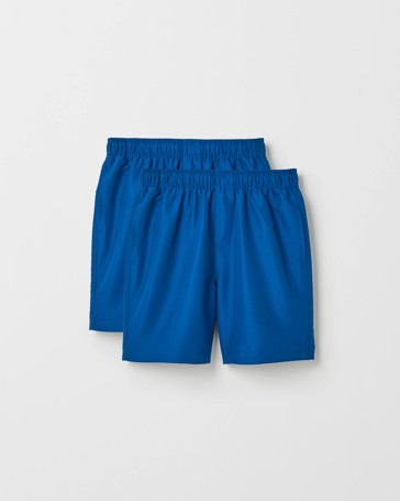 School 2 Pack Microfibre Shorts