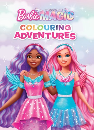 Barbie: A Touch of Magic Colouring Adventures - Book