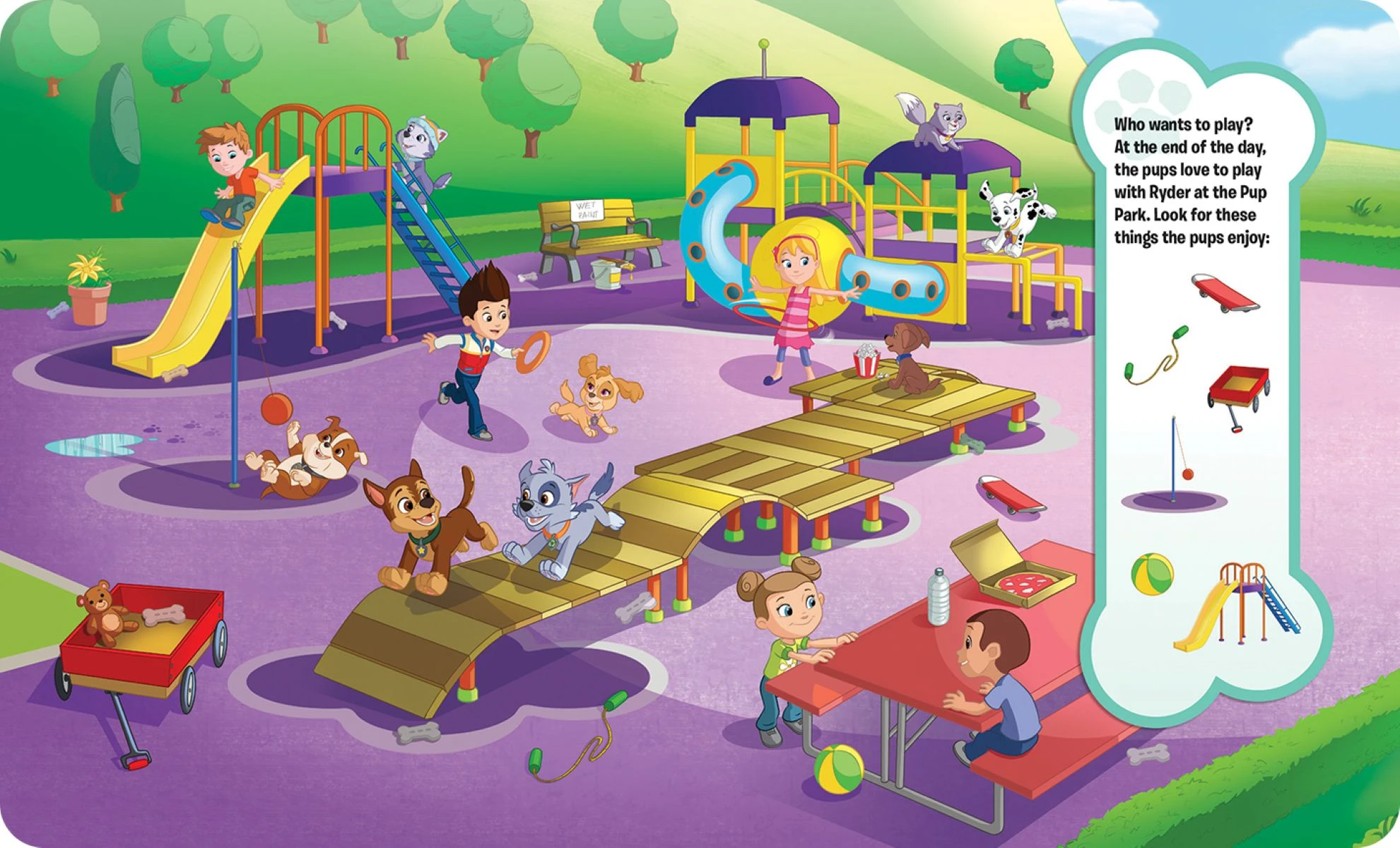 PAW Patrol: Little First Look and Find Book and Puzzle Set 5 of 5