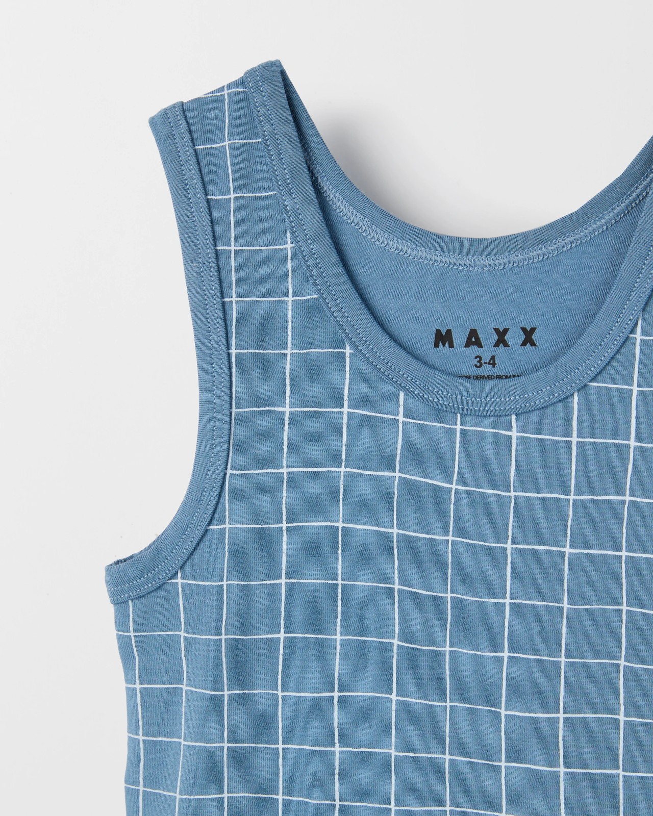 Maxx Bamboo 3 Pack Boys Vest - Grid 5 of 5