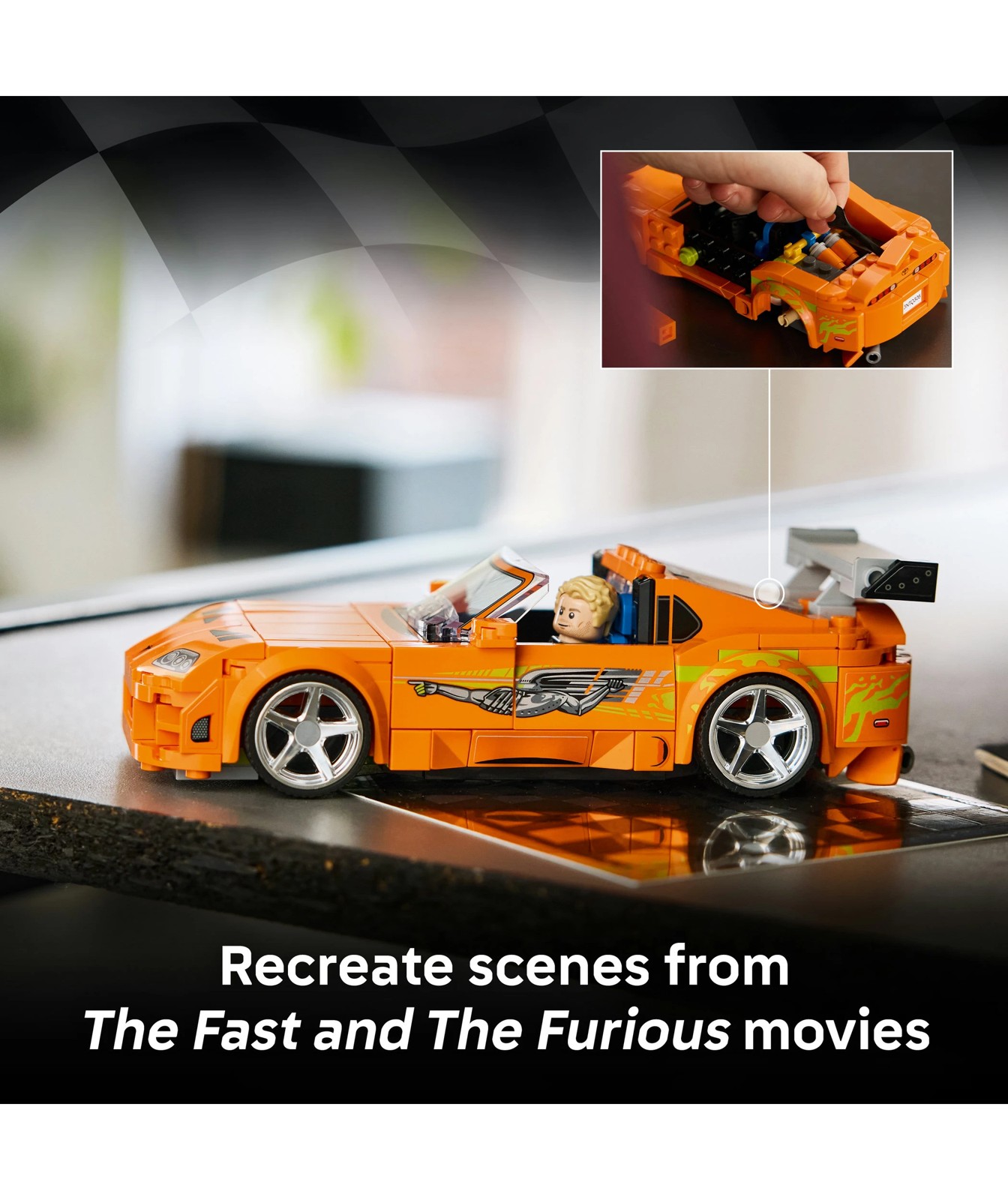 LEGO® Speed Champions The Fast and The Furious Toyota Supra MK4 77260 3 of 5