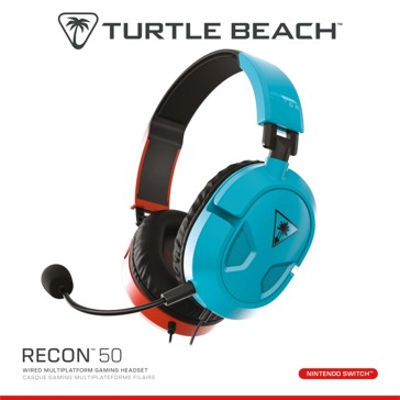 Turlte Beach Headset Recon 50 for Nintendo Switch - Red/Blue