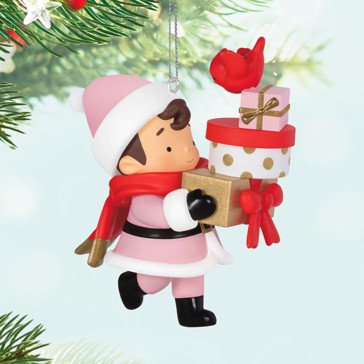 Young Santa Surprise Keepsake - Hallmark