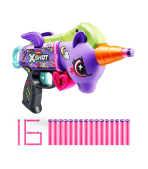 Xshot Purple Blastercorn (16 Darts) By Zuru