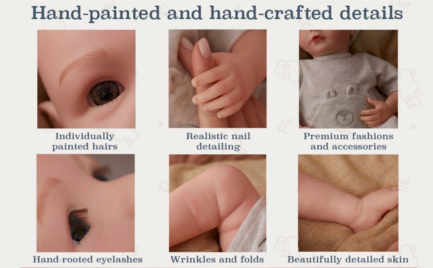 BABY born Real Baby Doll Boy - Open Eyes 3 of 6