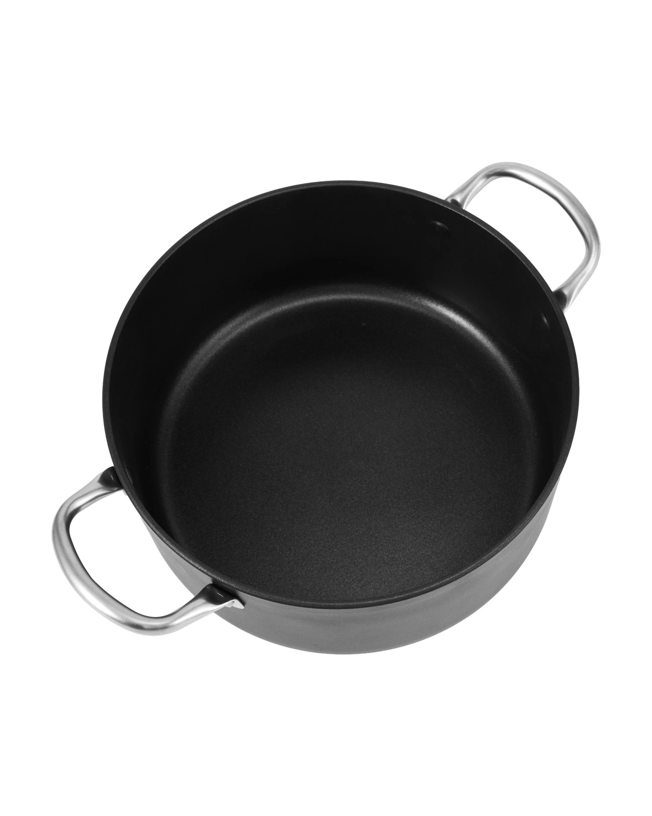 Hard Anodised Non-Stick Casserole, 24cm - Anko 4 of 6