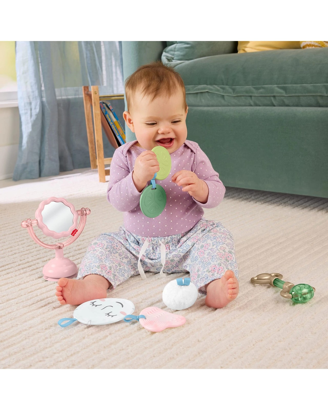 Fisher-Price Mini Me Moments Self-Care Sensory Set 4 of 5