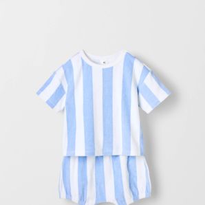 Organic Cotton Baby Terry T-Shirt and Short 2 Piece Set product image