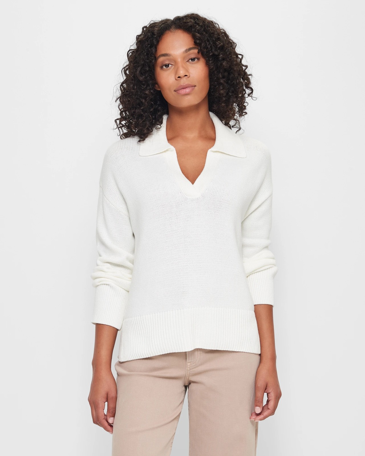 Cotton white outlet jumper