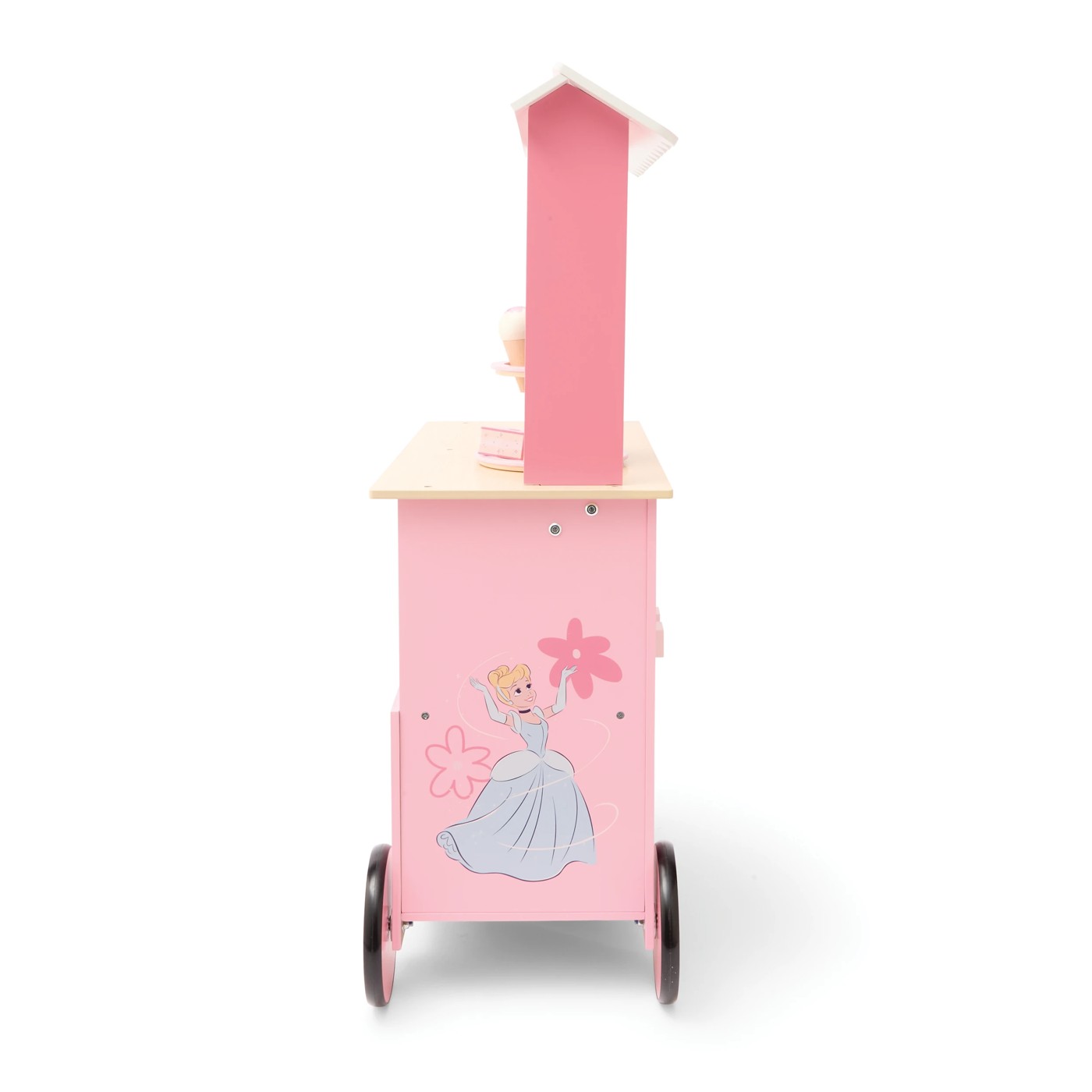 Disney Princess Wooden Ice Cream Vending Cart 6 of 6