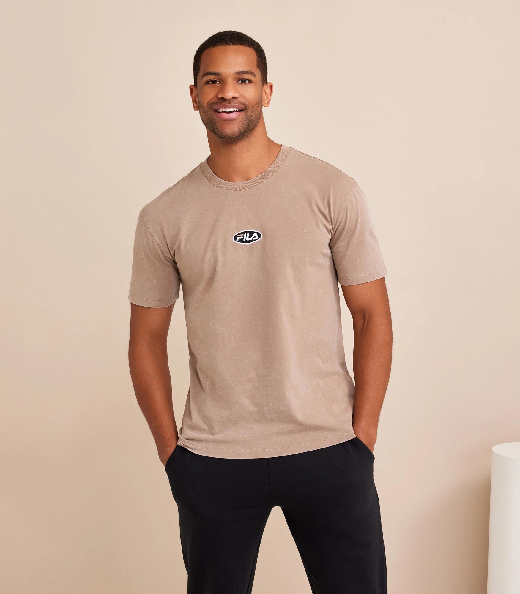 Tan fila clearance shirt