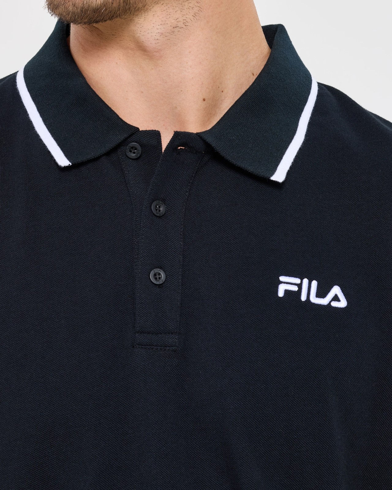 Fila Dante Polo Top - Black 5 of 6
