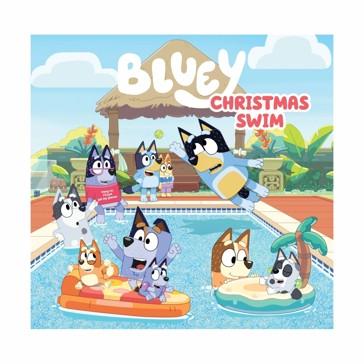 Bluey Christmas Swim - Book