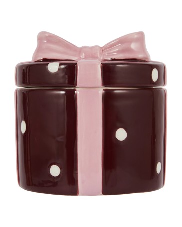 Anko Christmas Present Ceramic Candle
